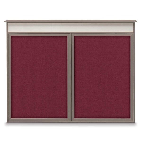 Single Door Enclosed Indoor Letterboard